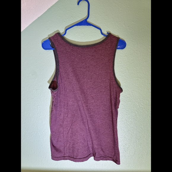 Urban Pipeline Young Men’s Maroon Tank Top, Small - Picture 3 of 3